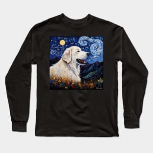 Kuvasz  Night Long Sleeve T-Shirt